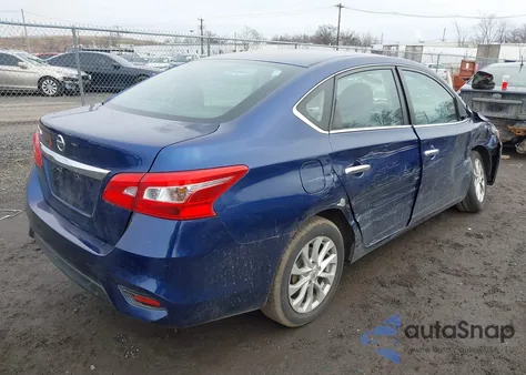 2018 Nissan Sentra S from USA, damaged, VIN 3N1AB7APXJY330077